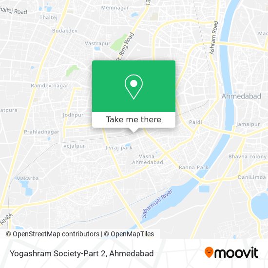 Yogashram Society-Part 2 map