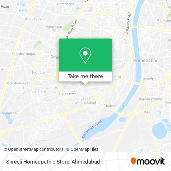 Shreeji Homeopathic Store map