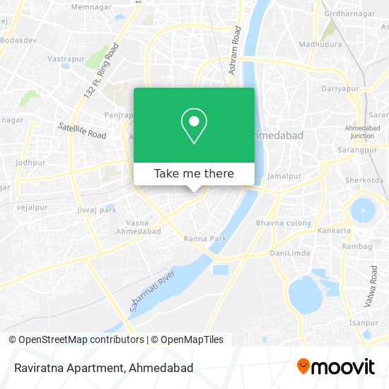 Raviratna Apartment map