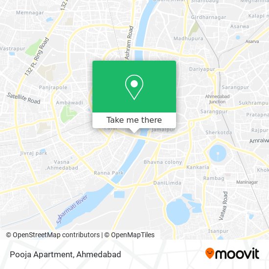 Pooja Apartment map