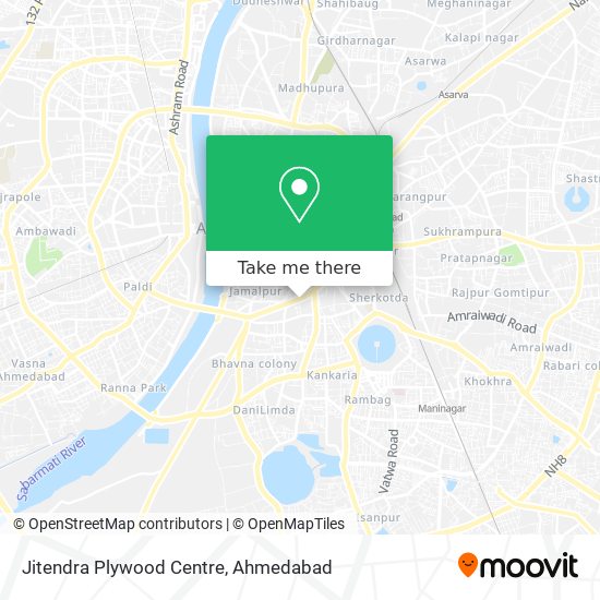 Jitendra Plywood Centre map