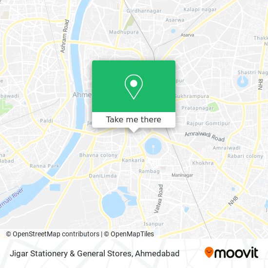 Jigar Stationery & General Stores map
