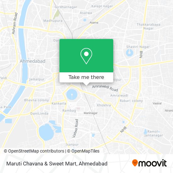 Maruti Chavana & Sweet Mart map