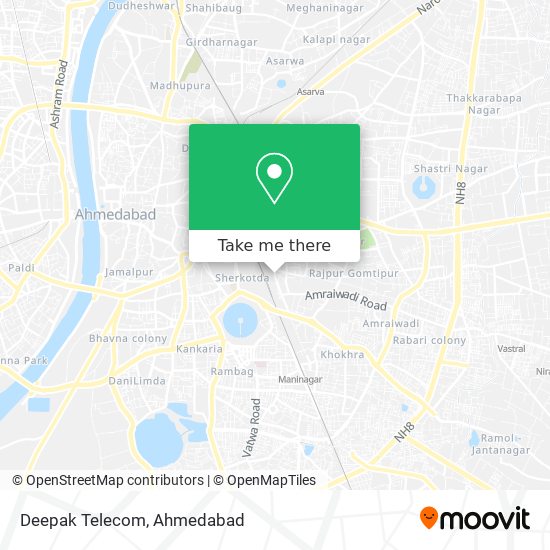 Deepak Telecom map