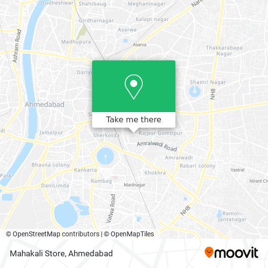 Mahakali Store map