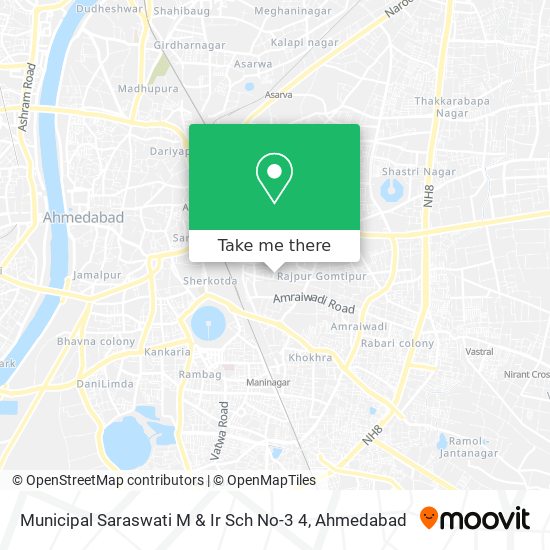 Municipal Saraswati M & Ir Sch No-3 4 map