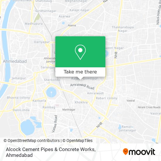 Alcock Cement Pipes & Concrete Works map