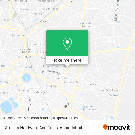 Ambika Hardware And Tools map