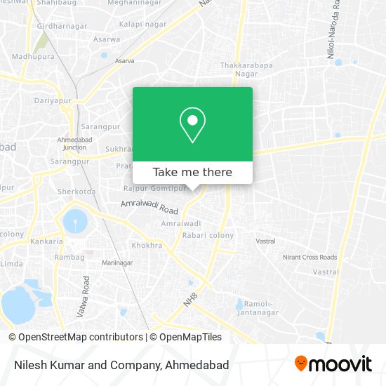 Nilesh Kumar and Company map