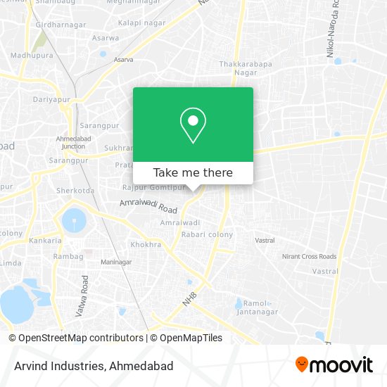 Arvind Industries map