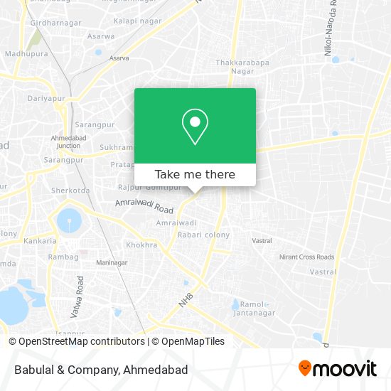 Babulal & Company map
