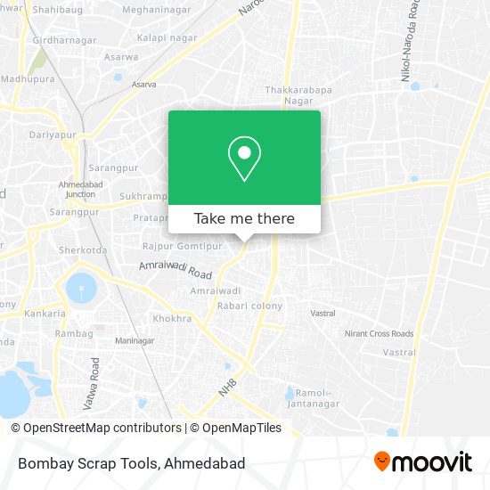 Bombay Scrap Tools map