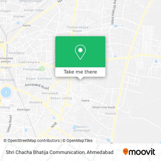 Shri Chacha Bhatija Communication map
