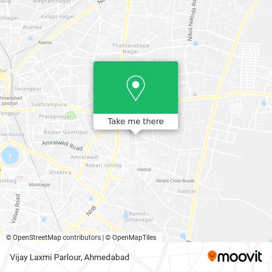 Vijay Laxmi Parlour map