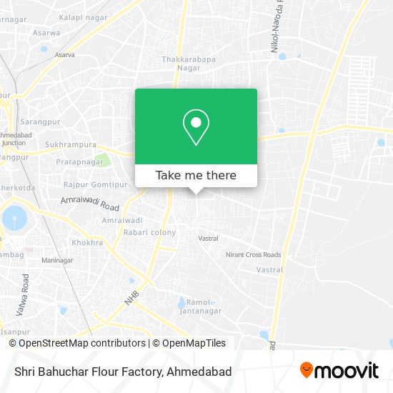 Shri Bahuchar Flour Factory map