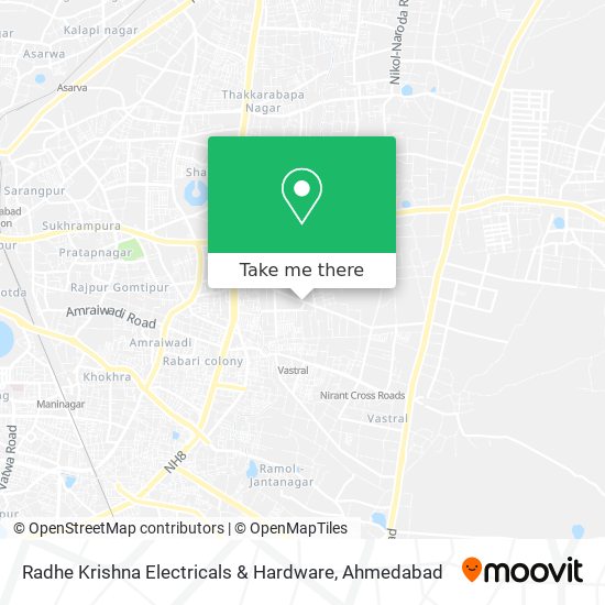 Radhe Krishna Electricals & Hardware map