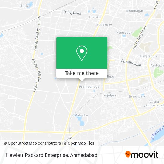 Hewlett Packard Enterprise map