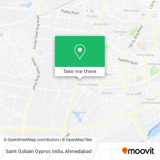 Saint Gobain Gyproc India map