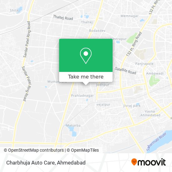 Charbhuja Auto Care map