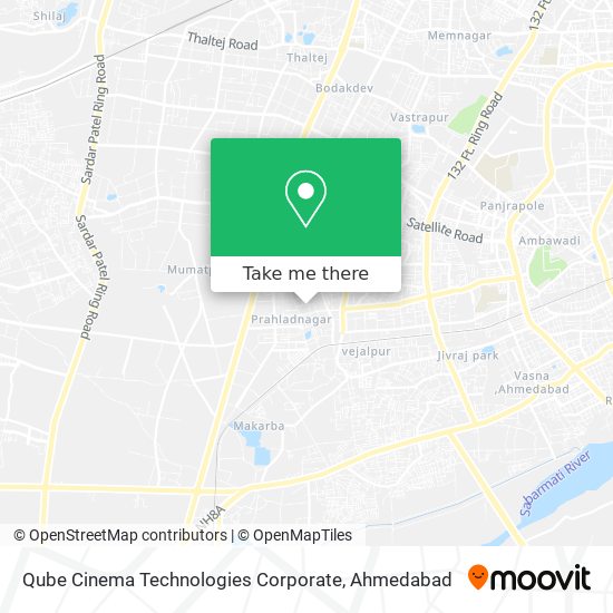 Qube Cinema Technologies Corporate map