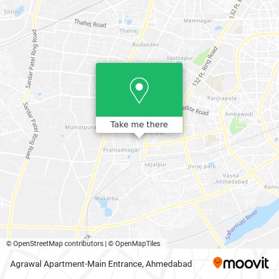 Agrawal Apartment-Main Entrance map