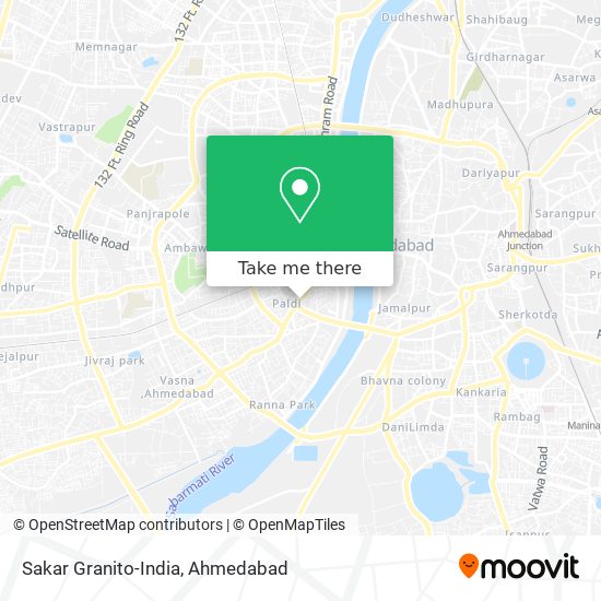 Sakar Granito-India map