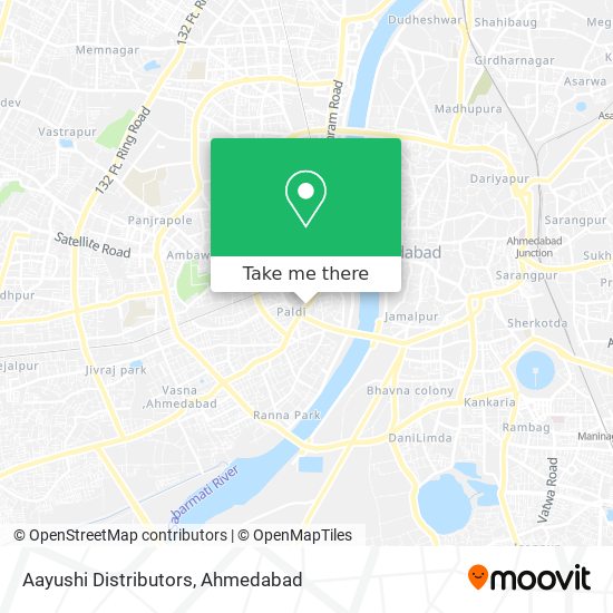 Aayushi Distributors map