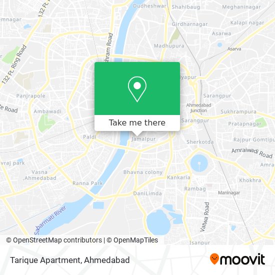 Tarique Apartment map