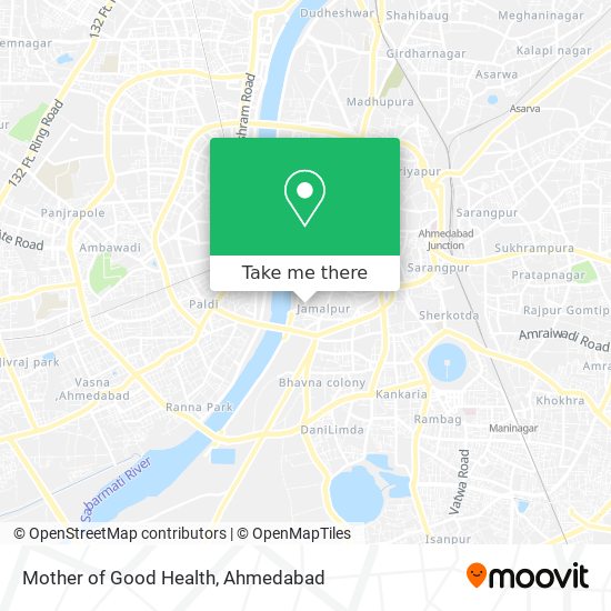 Mother of Good Health map