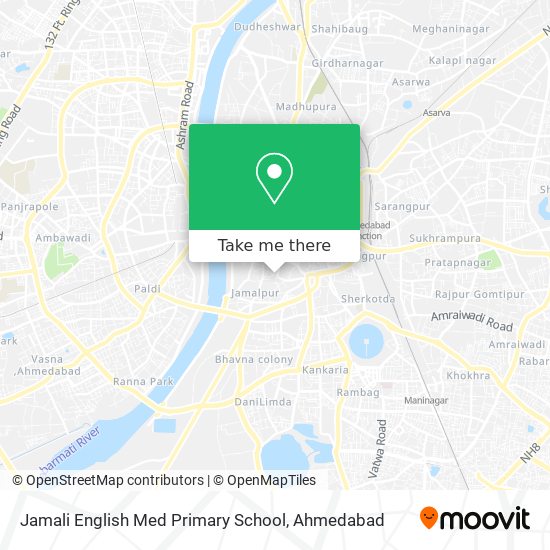 Jamali English Med Primary School map