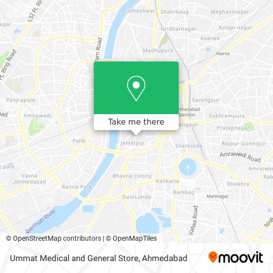 Ummat Medical and General Store map