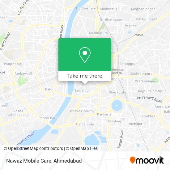 Nawaz Mobile Care map