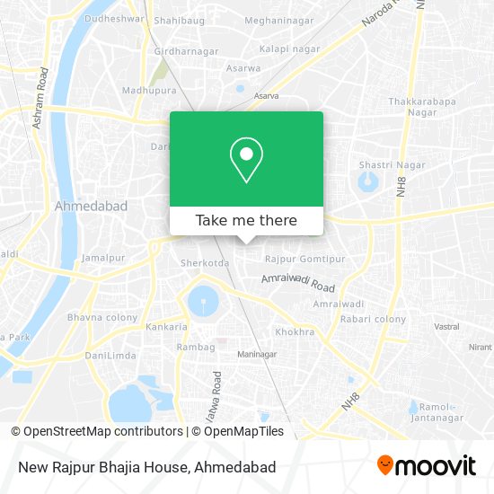 New Rajpur Bhajia House map