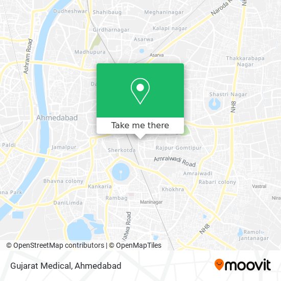 Gujarat Medical map