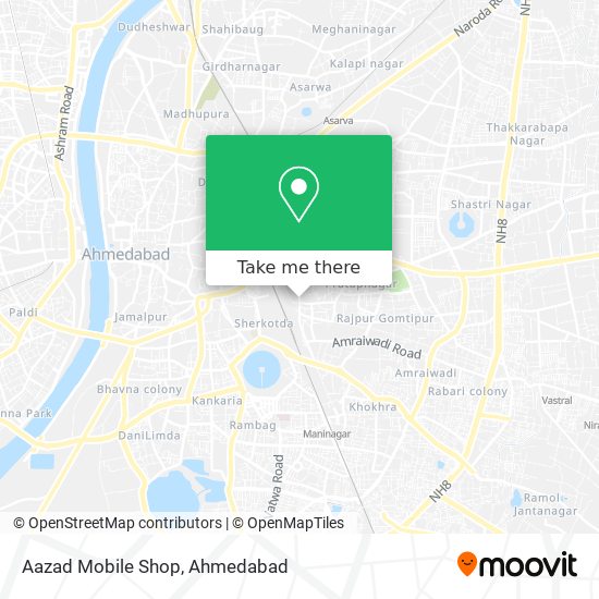 Aazad Mobile Shop map