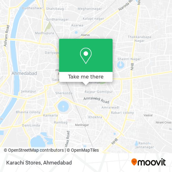 Karachi Stores map