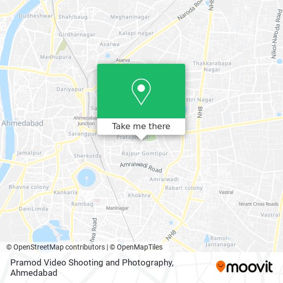 Pramod Video Shooting and Photography map