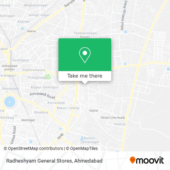 Radheshyam General Stores map