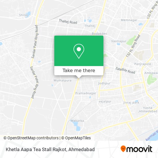 Khetla Aapa Tea Stall Rajkot map