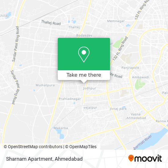 Sharnam Apartment map