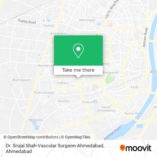Dr. Srujal Shah-Vascular Surgeon-Ahmedabad map