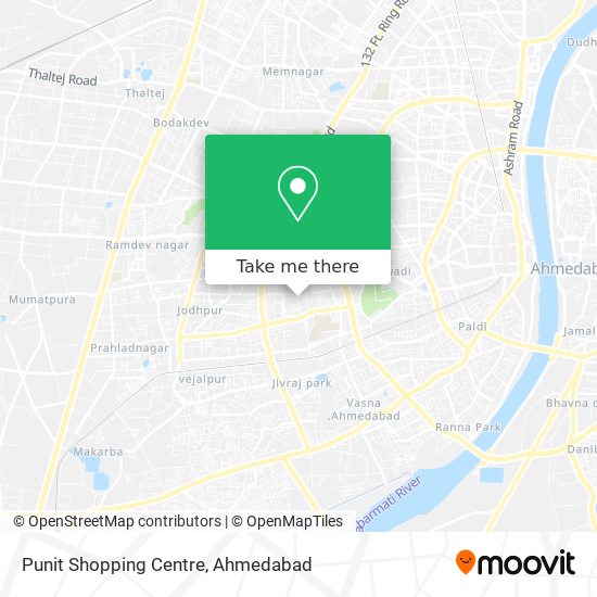 Punit Shopping Centre map