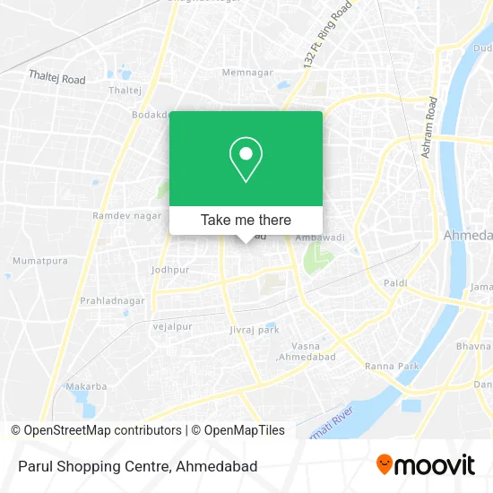 Parul Shopping Centre map