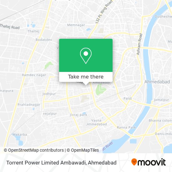 Torrent Power Limited Ambawadi map