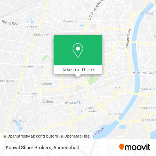 Kanval Share Brokers map