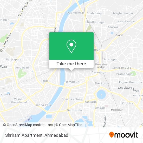Shriram Apartment map