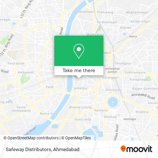 Safeway Distributors map