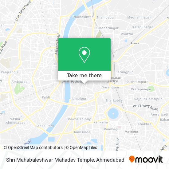 Shri Mahabaleshwar Mahadev Temple map