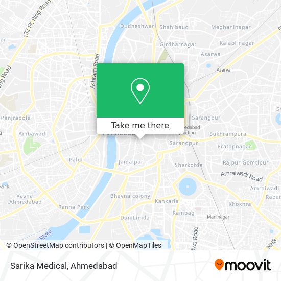 Sarika Medical map