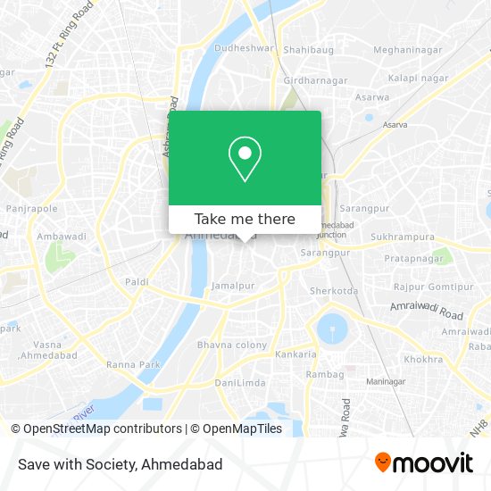 Save with Society map